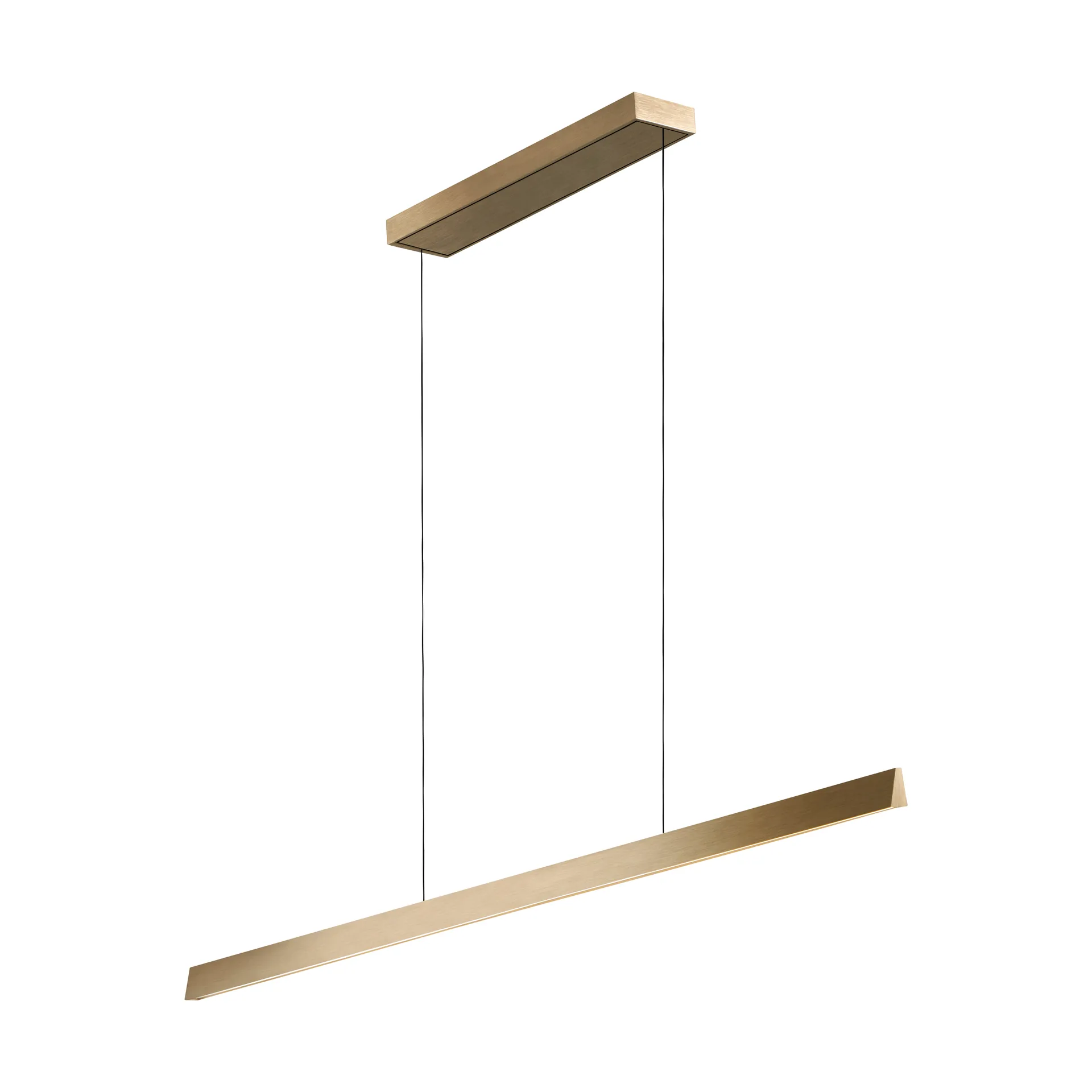 Edge Linear S1500 Pendelleuchte switch tune, Brass Light-Point