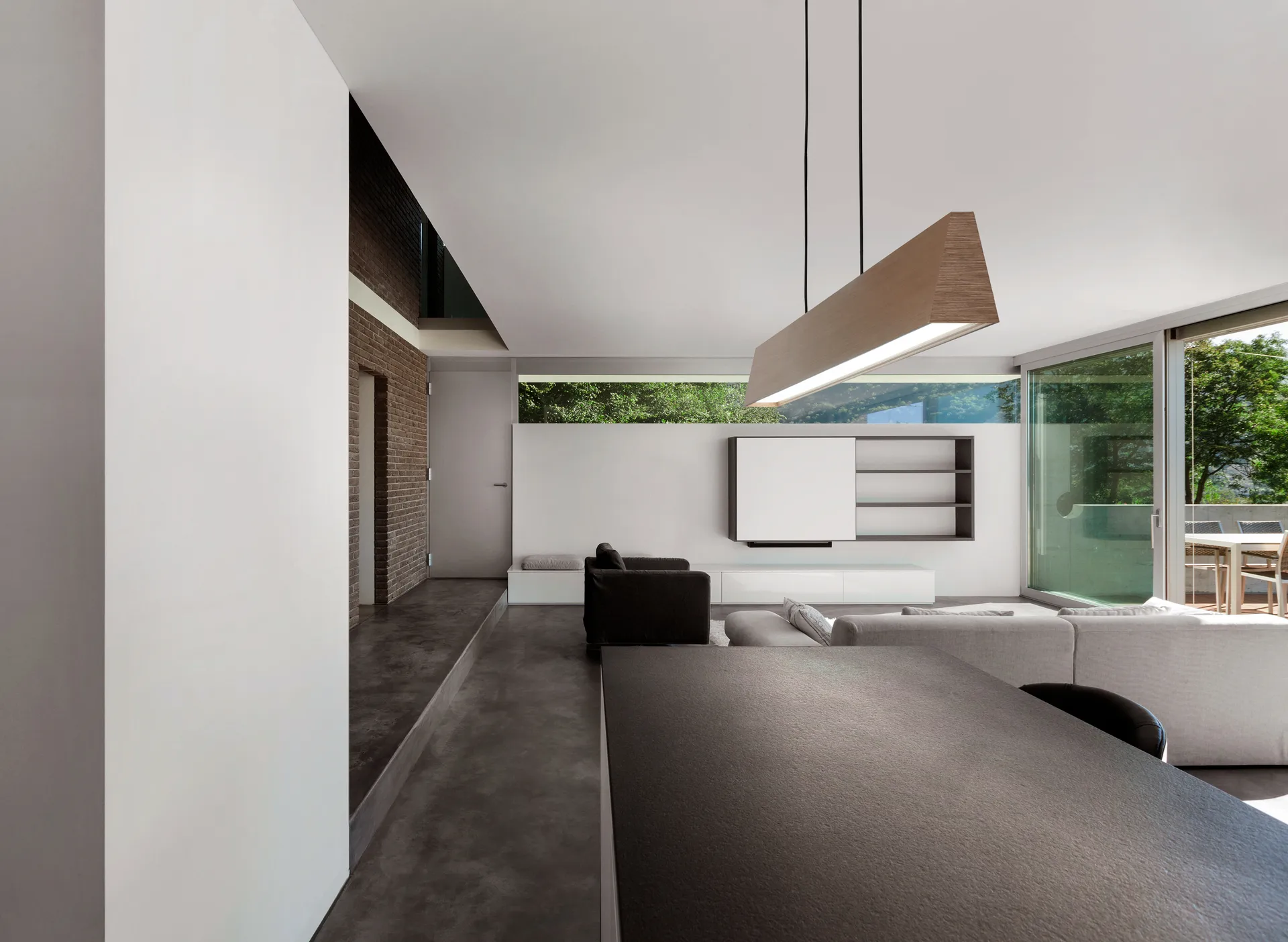 Edge Linear S1500 Pendelleuchte switch tune, Rose gold Light-Point