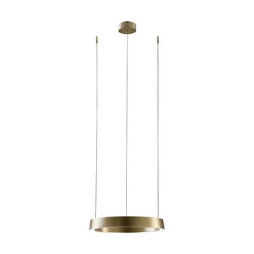 Edge round Ø40 Pendelleuchte switch tune - Brass - Light-Point