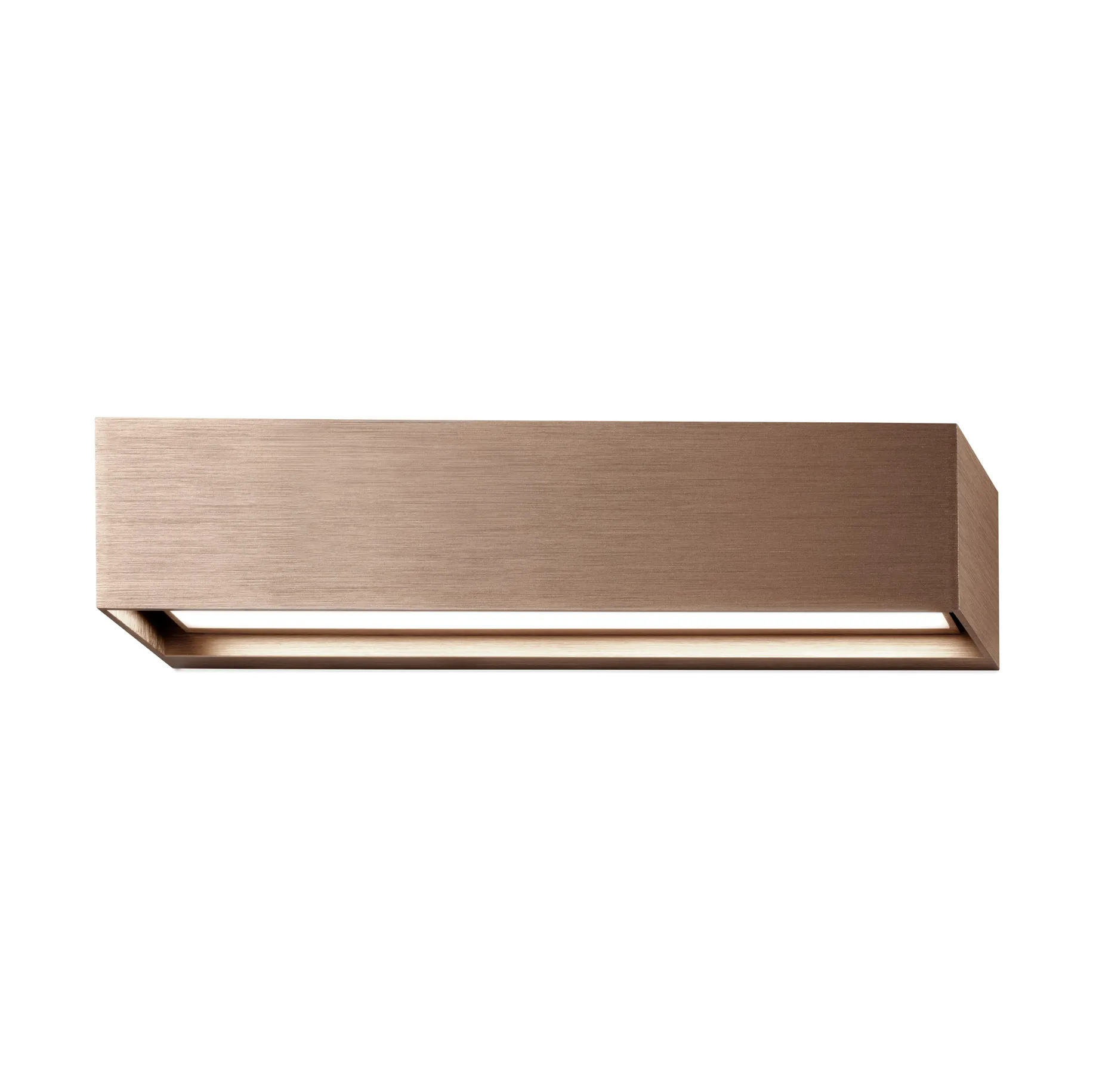 Linea W2 Wandleuchte switch tune, Rose gold, 7x30 cm Light-Point