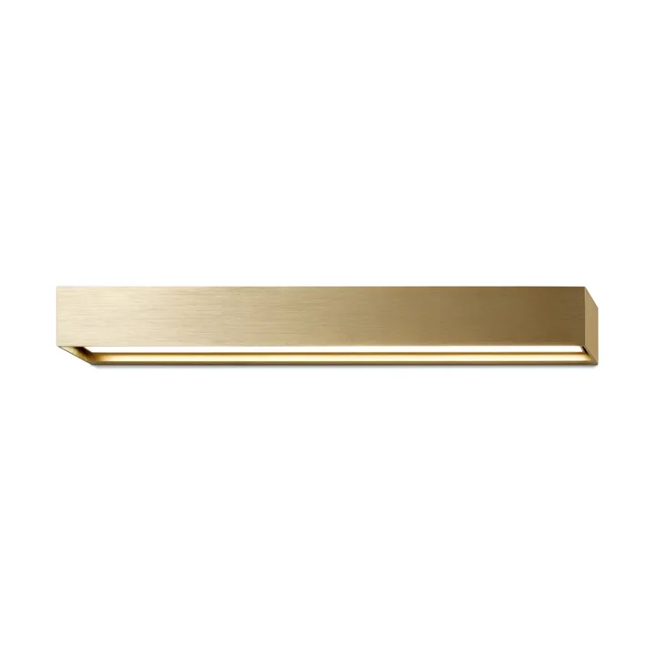 Linea W3 Wandleuchte switch tune - Brass, 7x60 cm - Light-Point