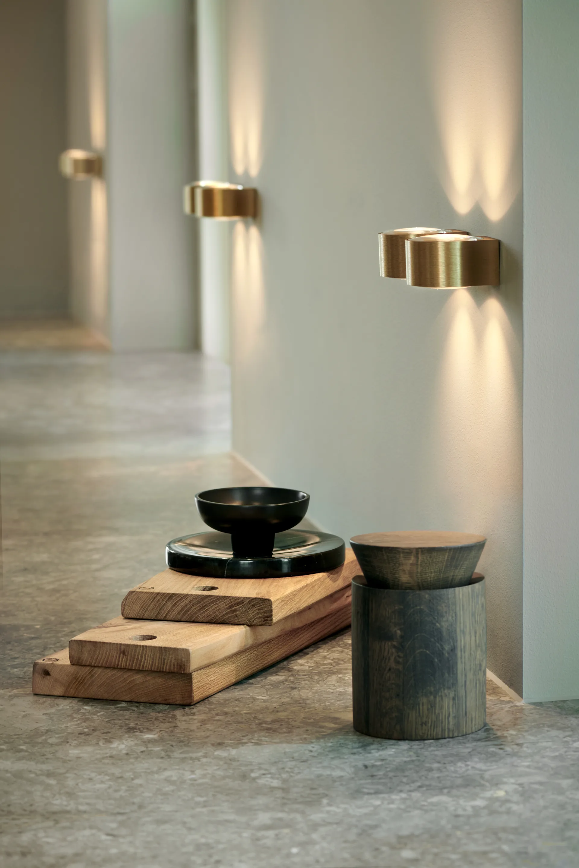 Orbit Wandleuchte W1 2700K, Brass Light-Point