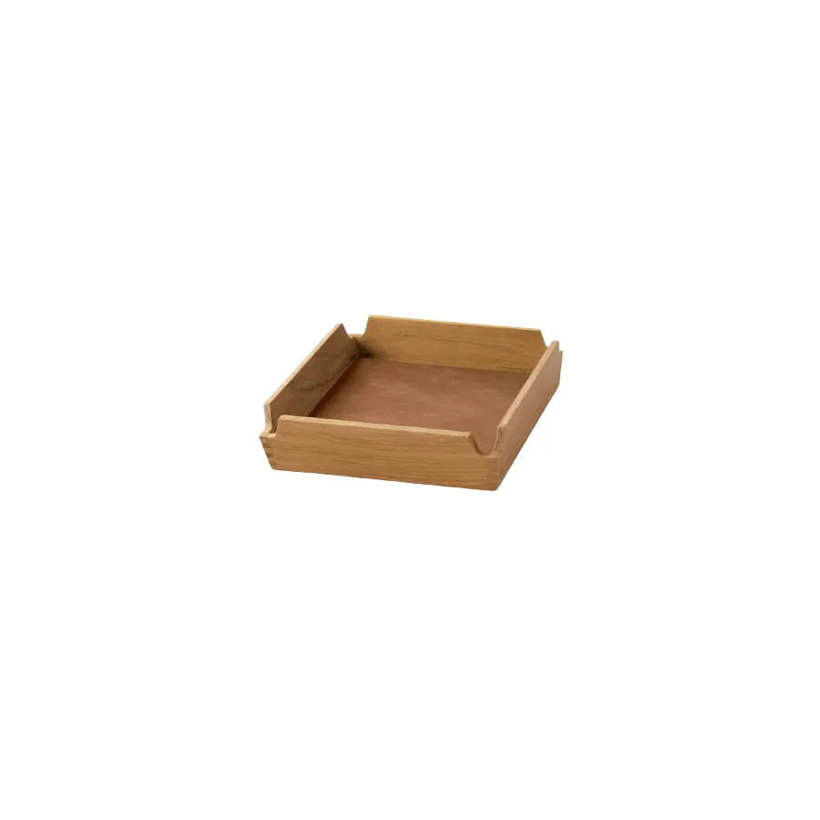 Airy Nupo Tablett, Nature-teak, mini LIND DNA