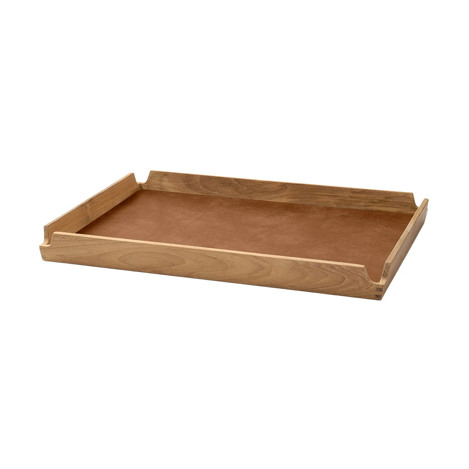 Airy Teak-Tablett square M, Nupo nature LIND DNA