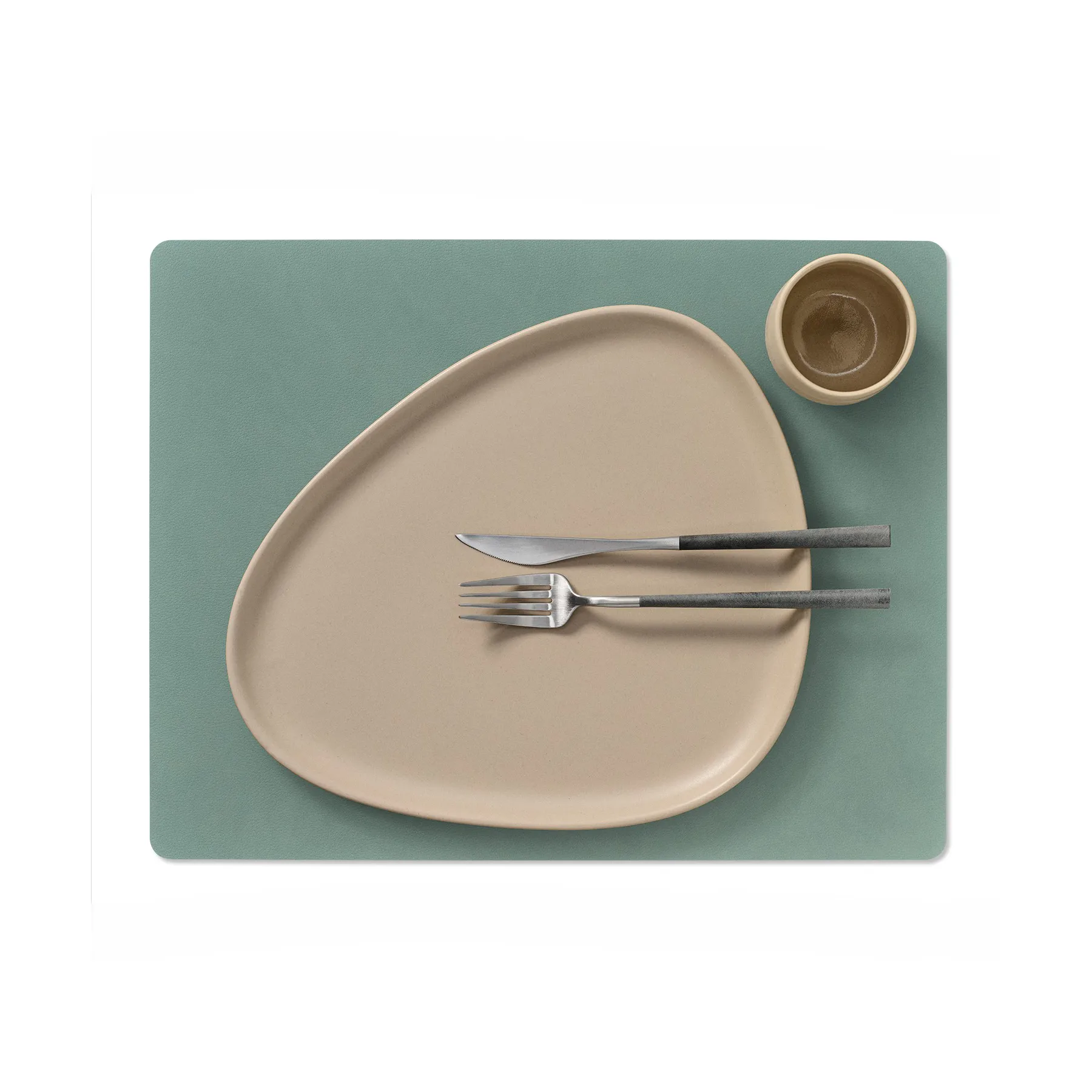 Cloud-Nupo Platzdecke reversibel square 1 St., Anthracitgrau-pastellgrün LIND DNA