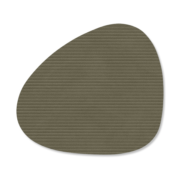 LIND DNA Corduroy Glasuntersetzer curve Army Green