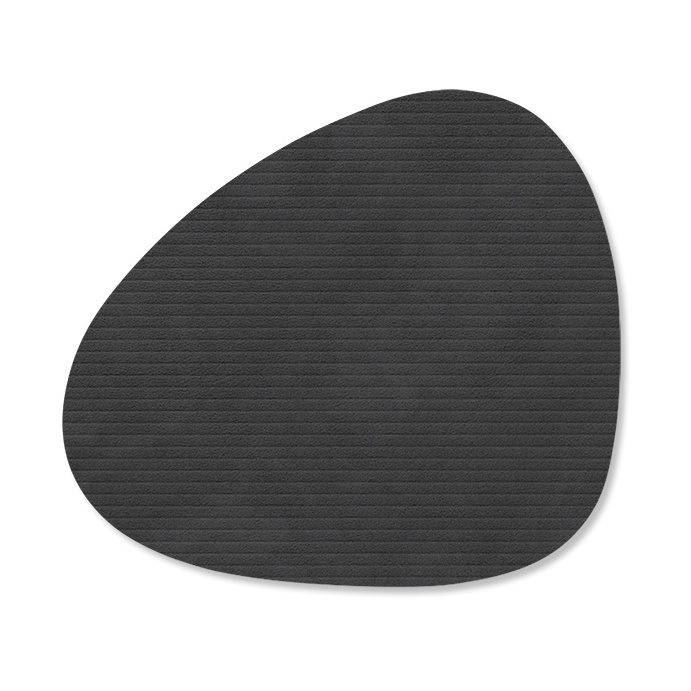 LIND DNA Corduroy Glasuntersetzer curve Black