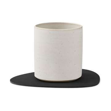 Corduroy Glasuntersetzer curve - Black - LIND DNA