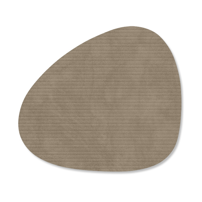 LIND DNA Corduroy Glasuntersetzer curve Nomad Grey