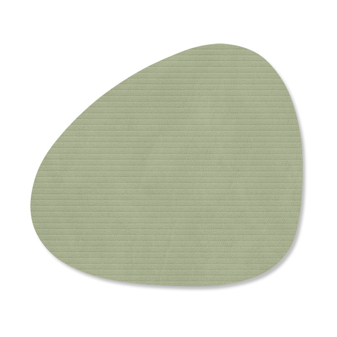 LIND DNA Corduroy Glasuntersetzer curve Olive Green