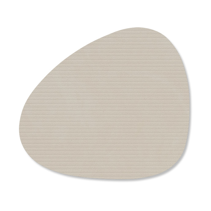 LIND DNA Corduroy Glasuntersetzer curve Oyster White