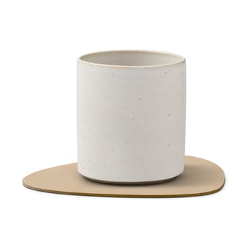 Corduroy Glasuntersetzer curve - Sand - LIND DNA
