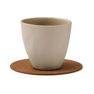 Corduroy Glasuntersetzer - Nature, circle - LIND DNA