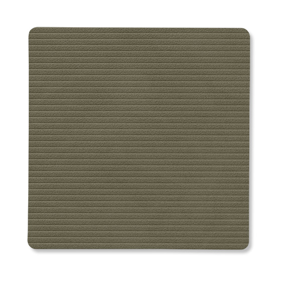 LIND DNA Corduroy Glasuntersetzer square Army Green