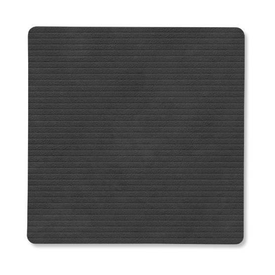 LIND DNA Corduroy Glasuntersetzer square Black