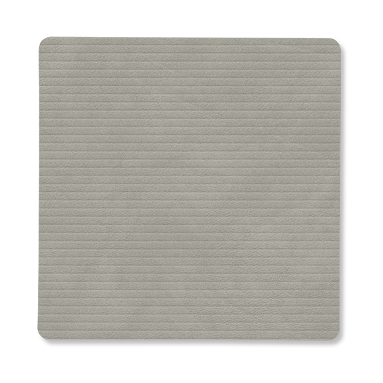 LIND DNA Corduroy Glasuntersetzer square Light Grey