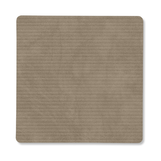 LIND DNA Corduroy Glasuntersetzer square Nomad Grey