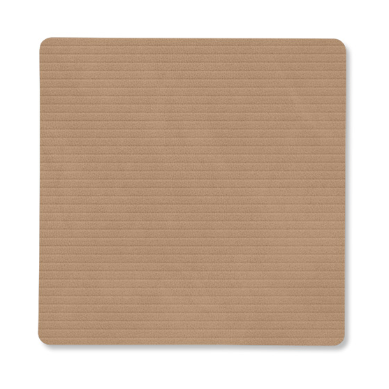 LIND DNA Corduroy Glasuntersetzer square Nougat