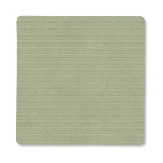 Corduroy Glasuntersetzer square - Olive Green - LIND DNA