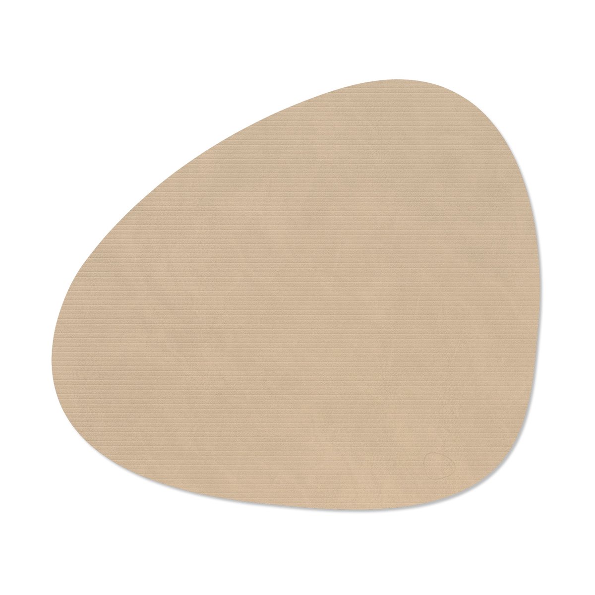 LIND DNA Corduroy Tischset curve L Sand