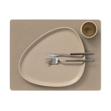 Corduroy Tischset square L - Clay Brown - LIND DNA