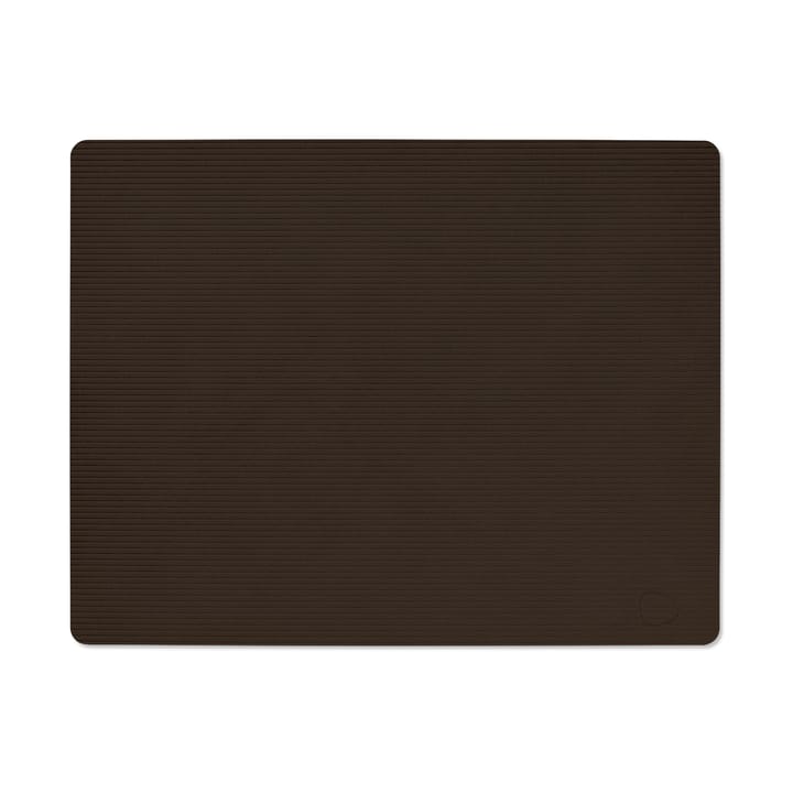 Corduroy Tischset square L - Hazel - LIND DNA