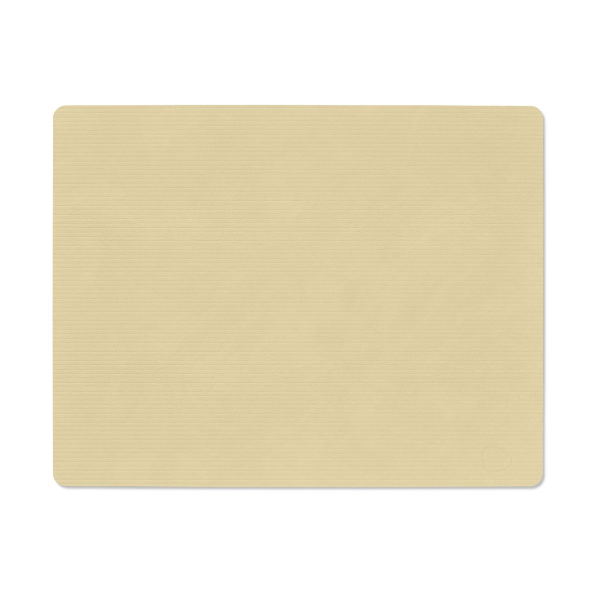LIND DNA Corduroy Tischset square L Lemon Sorbet
