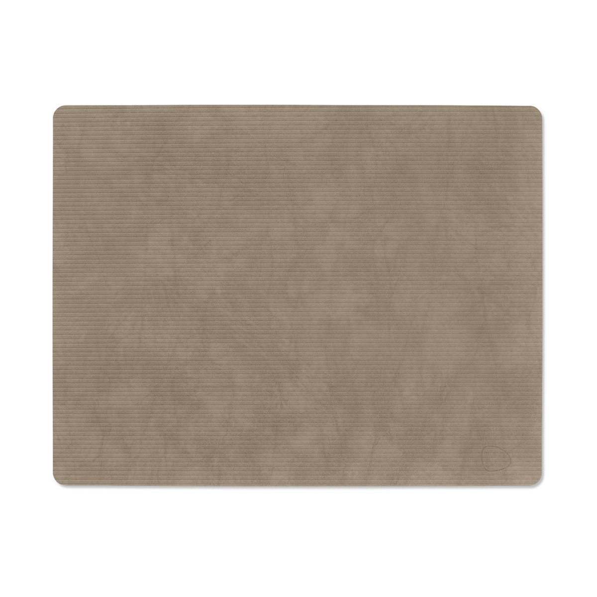 LIND DNA Corduroy Tischset square L Nomad Grey