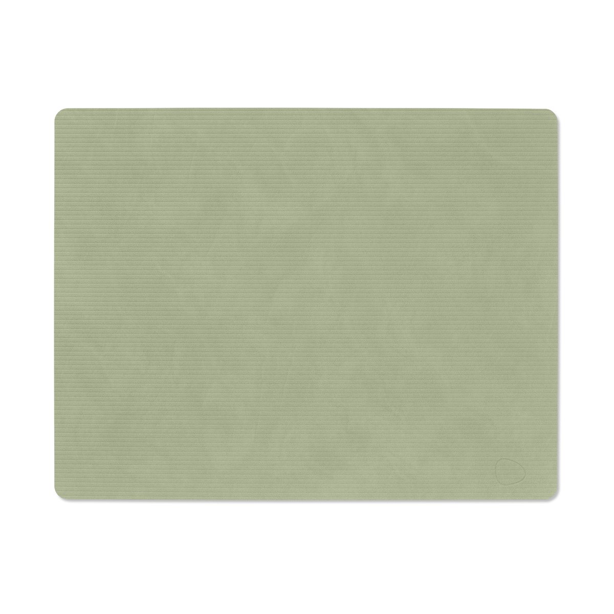 LIND DNA Corduroy Tischset square L Olive Green