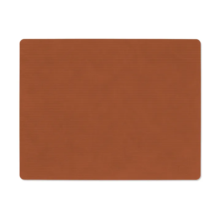 Corduroy Tischset square L - Rust - LIND DNA
