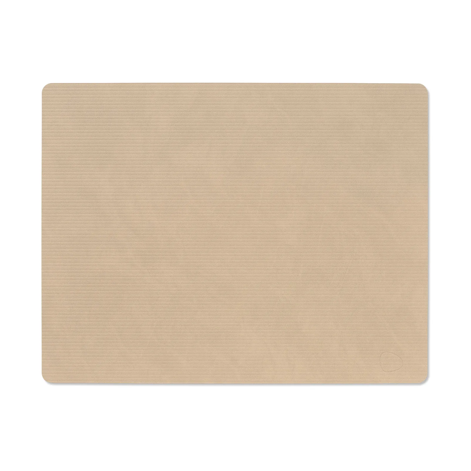 Corduroy Tischset square L, Sand LIND DNA