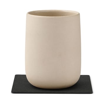 Core Glasuntersetzer square - Flecked anthracite - LIND DNA