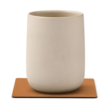 Core Glasuntersetzer square - Flecked nature - LIND DNA