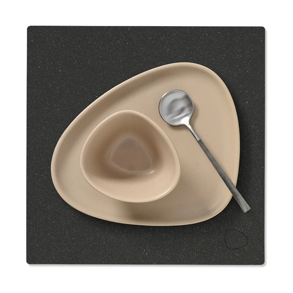 Core Platzdecke square S, Flecked anthracite LIND DNA