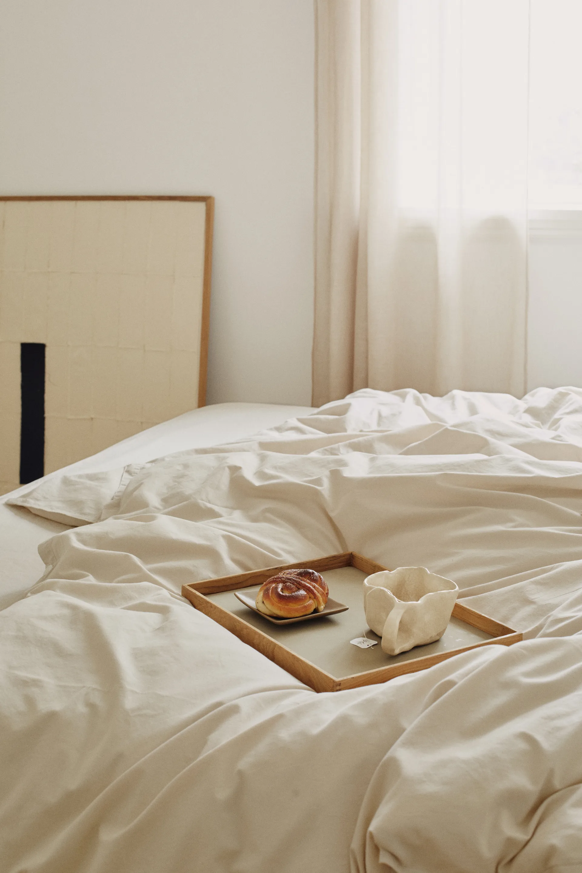 Even Teak-Tablett square M, Nupo herbal dust LIND DNA