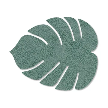 Monstera Leaf Hippo Glasuntersetzer - Pastellgrün - LIND DNA