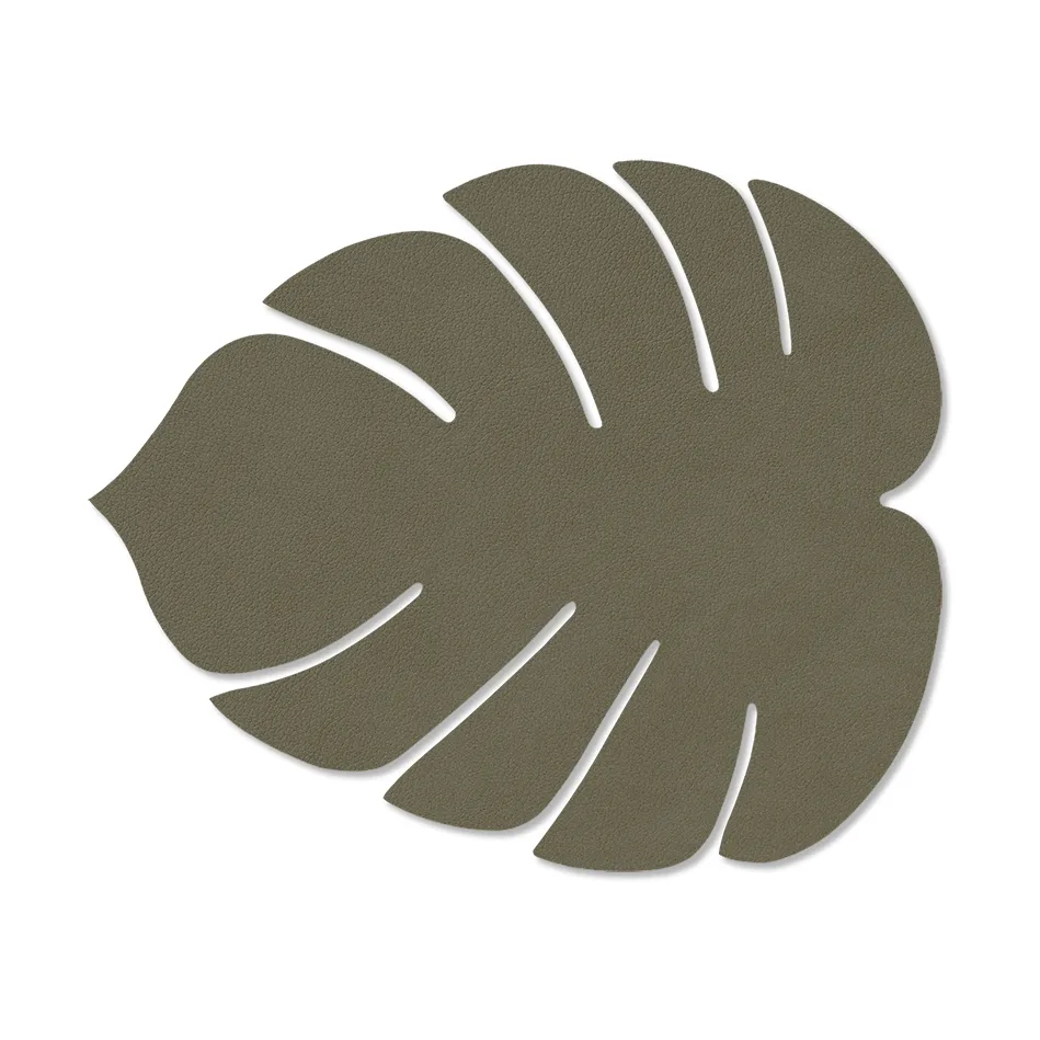 Monstera Leaf Nupo Platzdecke S, Army green LIND DNA