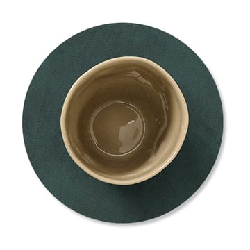 Nupo Glasuntersetzer circle - Dunkelgrün - LIND DNA