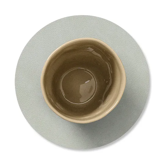 Nupo Glasuntersetzer circle, Metallic (stengrau) LIND DNA