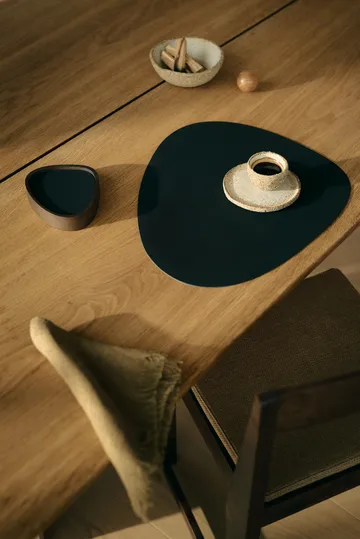 Nupo Glasuntersetzer curve - Black ink - LIND DNA