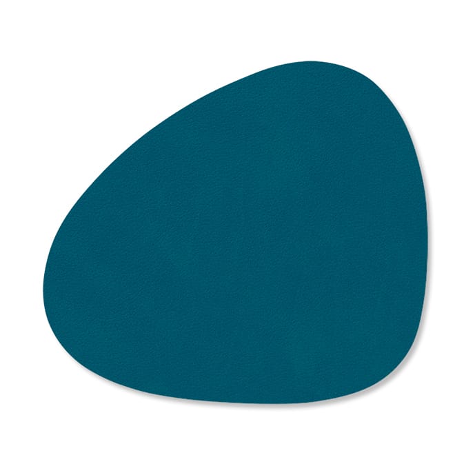 Nupo Glasuntersetzer curve, Petrol LIND DNA