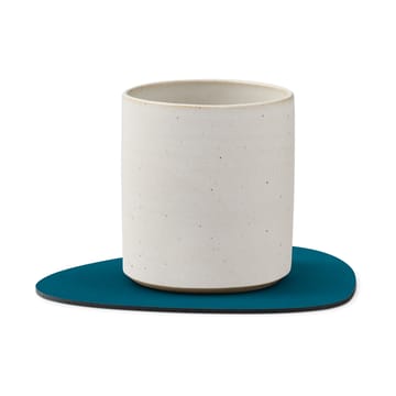 Nupo Glasuntersetzer curve - Petrol - LIND DNA