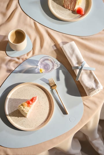 Nupo Glasuntersetzer curve - Soft sky - LIND DNA