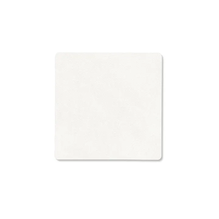 Nupo Glasuntersetzer square - Pure white - LIND DNA