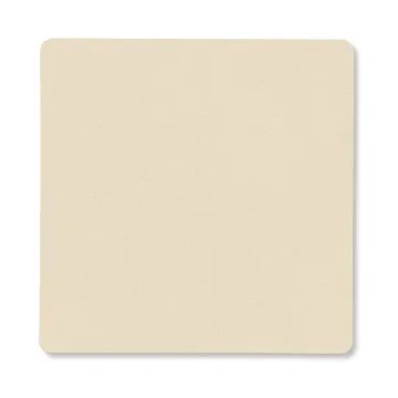 Nupo Glasuntersetzer square - Vanilla - LIND DNA