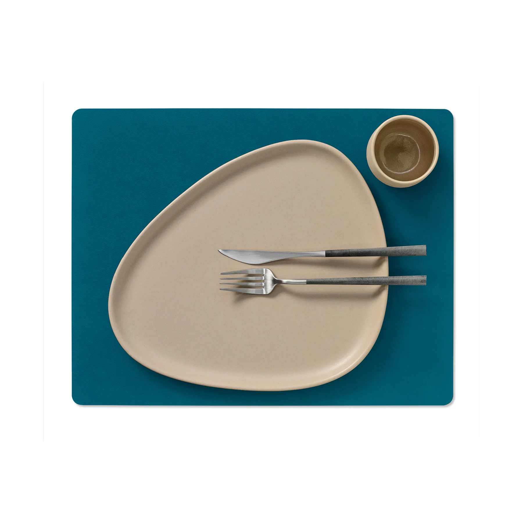 Nupo Platzdecke reversibel curve L 1 St., Midnight blue-petrol LIND DNA