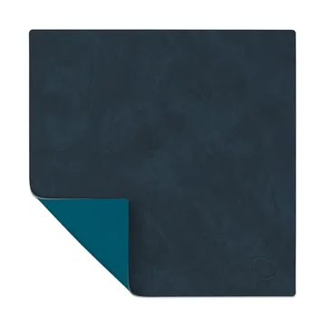 Nupo Platzdecke square reversibel S 1 St. - Midnight blue-petrol - LIND DNA