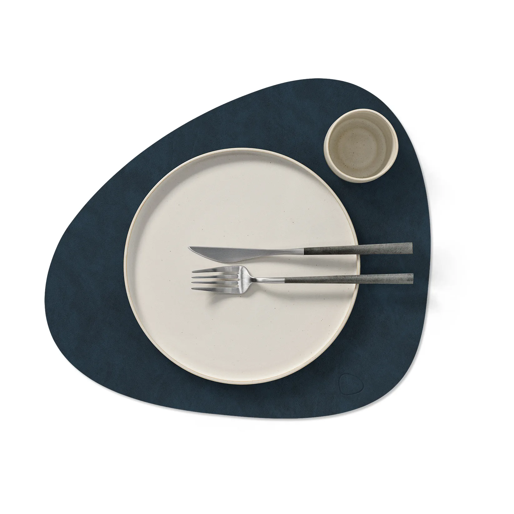 Nupo Tischset curve L, Midnight blue LIND DNA