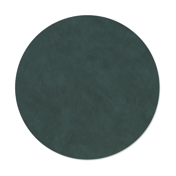 Nupo Tischset - Dark green, circle, L - LIND DNA