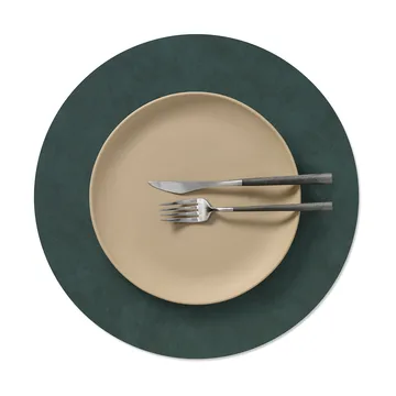 Nupo Tischset - Dark green, circle, L - LIND DNA